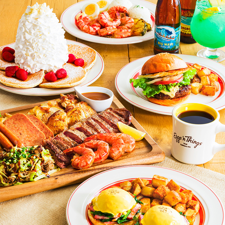 Eggs'n Things こだわり Concept